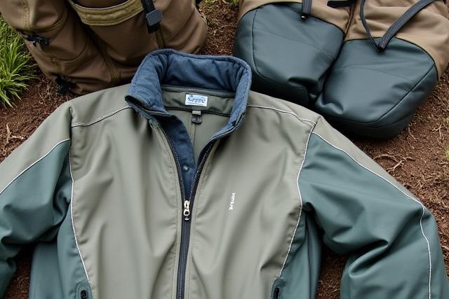 機能的なアウトドアアパレルとギア